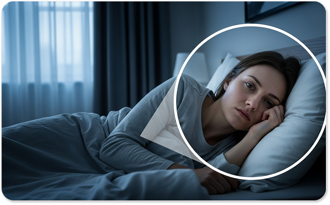 لو بتتقلب كتير في نومك بين أكتر من وضع